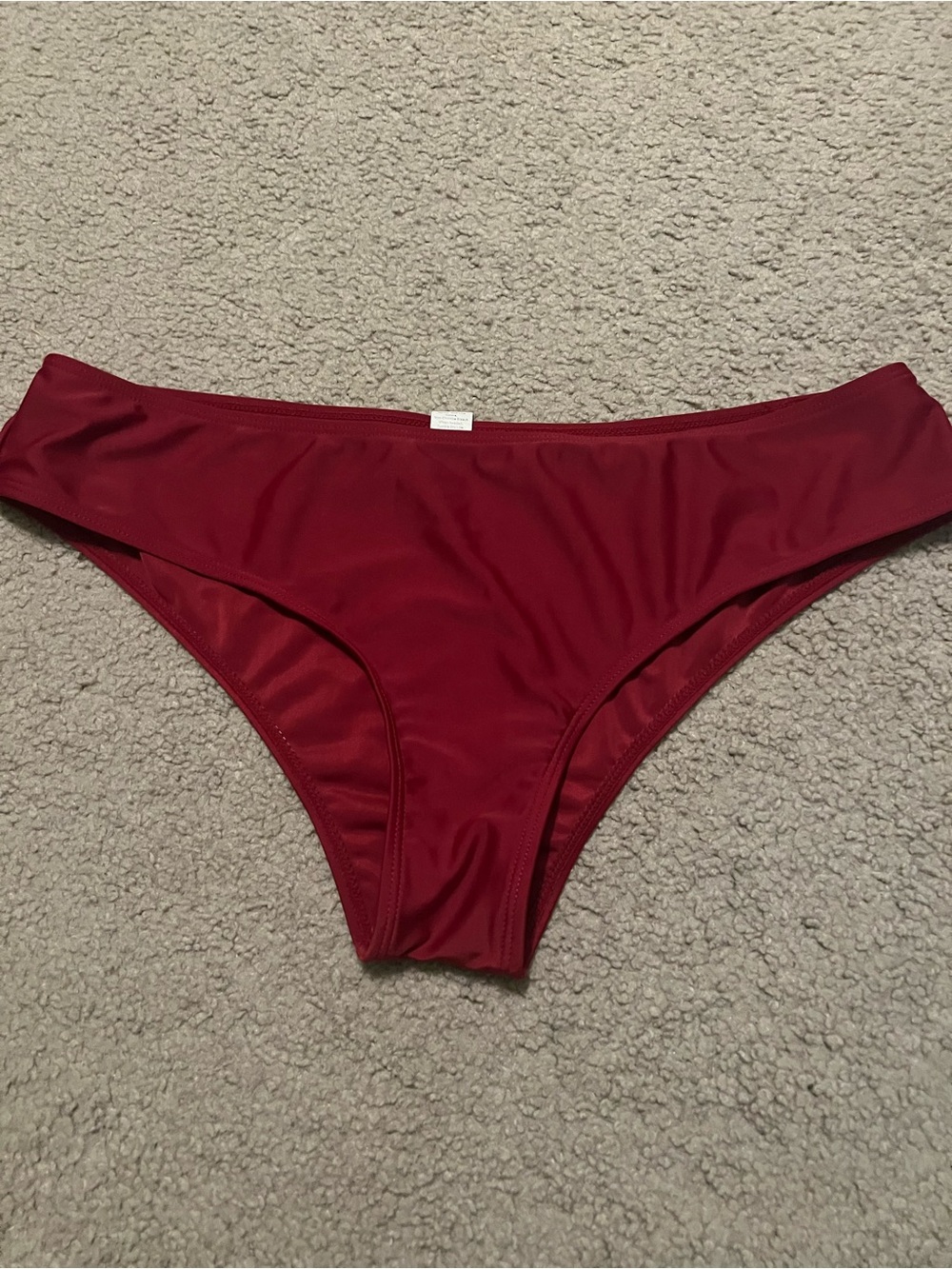 Women’s Burgandy Bikini Bottom - XL